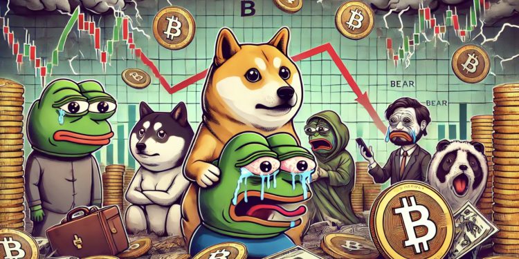 memedie | 動區動趨-最具影響力的區塊鏈新聞媒體 迷因幣熄火》總市值回落去年11月水平,Solana單月重摔40%能守住160美元?