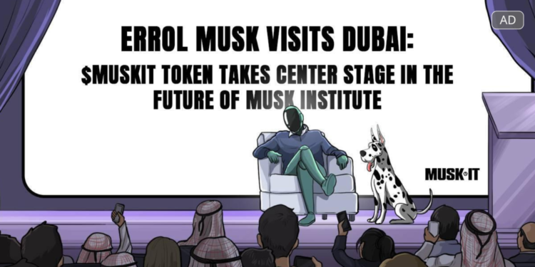 Errol Musk 拜訪杜拜：$MUSKIT 代幣將成為馬斯克研究所發展核心