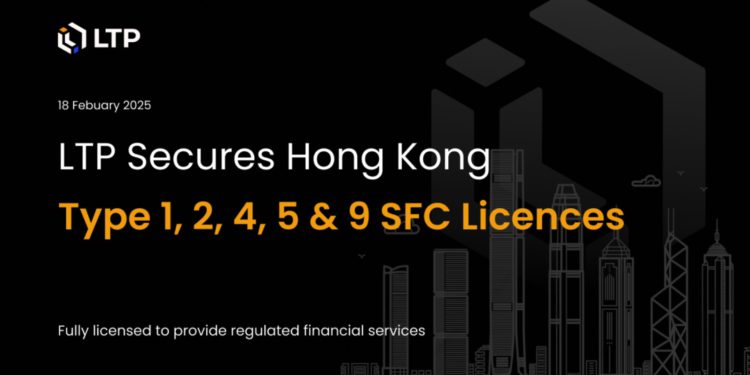 中午1236 2025-2-19的影像 | 動區動趨-最具影響力的區塊鏈新聞媒體 LTP正式獲批香港證監會1、2、4、5、9號牌照,鞏固作為虛擬資產主經紀商的合規領導地位