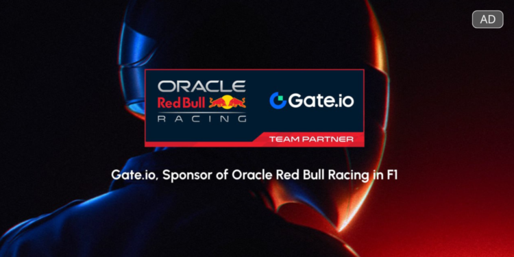 Gate.io宣布成為 F1 紅牛車隊官方贊助商
