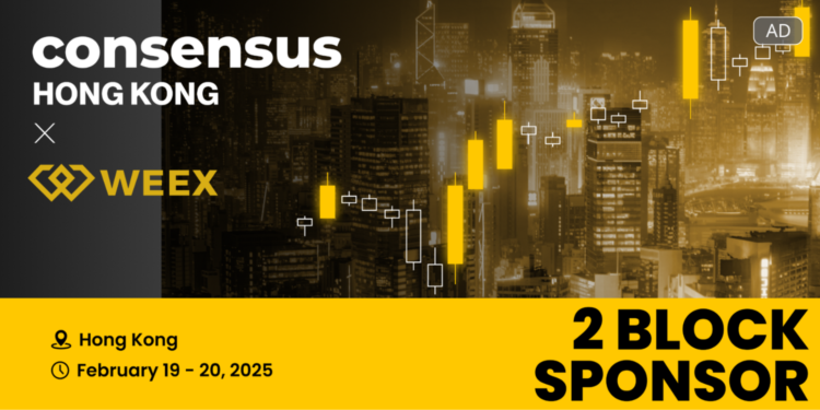 WEEX強勢亮相 Consensus HK，與業界精英攜手推動以AI賦能加密交易
