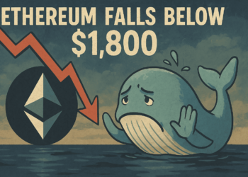 以太坊失守1800美元》兩巨鯨險爆倉6.5萬枚ETH、Gas費跌破0.5gwei…