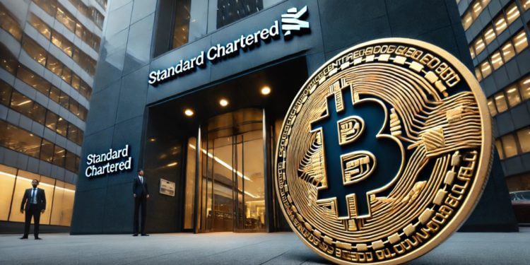 渣打銀行：比特幣下跌是因美股疲軟，兩催化劑助攻BTC年底上看20萬美元