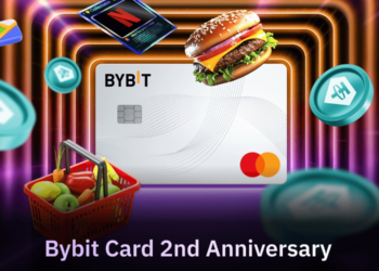 Bybit Card 慶賀兩週年：累積發行150萬張卡，革新用戶體驗、加速全球佈局