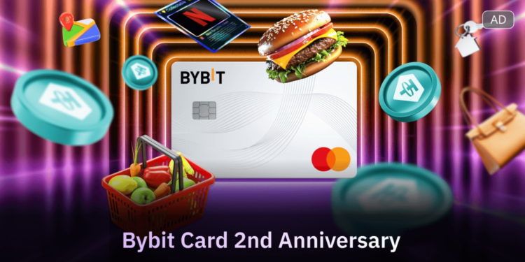 Bybit Card 慶賀兩週年：累積發行150萬張卡，革新用戶體驗、加速全球佈局