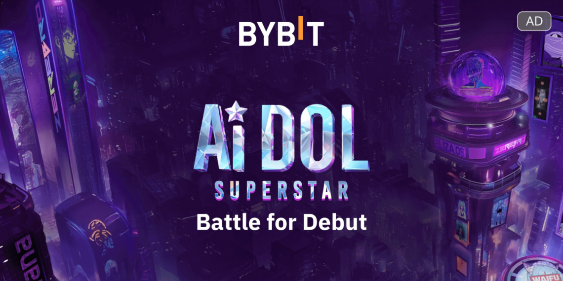 Bybit「出道爭奪戰」AI-DOL Superstar Competition大賽即將結束，投票進入倒數