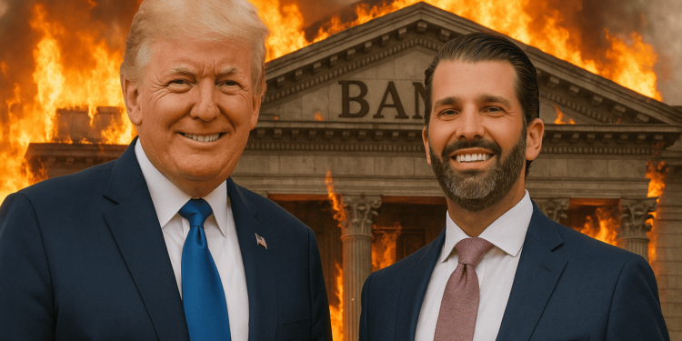 川普長子預言「十年內銀行被淘汰」：若不採用加密技術、金融服務很快將毫無價值