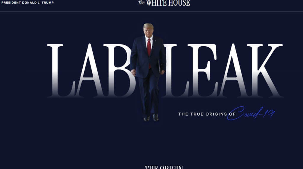 白宮5大宣言定調新冠肺炎(COVID-19) 源自武漢實驗室外洩，川普再激化對立情緒