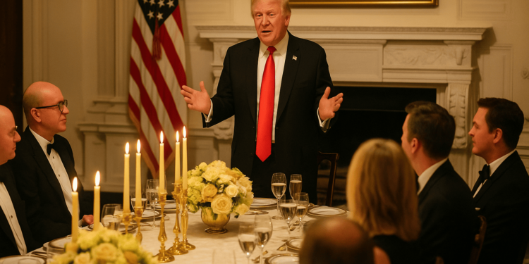 24213214 1 | 動區動趨-最具影響力的區塊鏈新聞媒體 川普公布「trump迷因幣」前220名可參加5/22晚宴,代幣暴漲60%