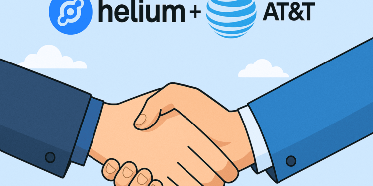 Depin大爆發！Helium與 AT&T 達成「自動連接」協議，用戶暴增帶漲HNT18%