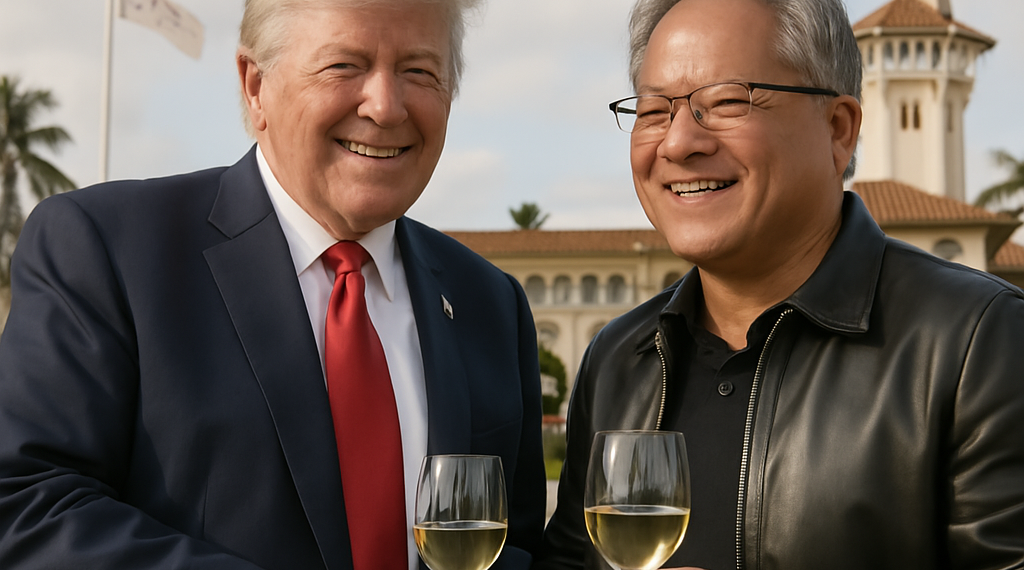 川普黃仁勳「面談笑了」！美國將暫停輝達H20晶片對中國禁令，deepseek要起飛？