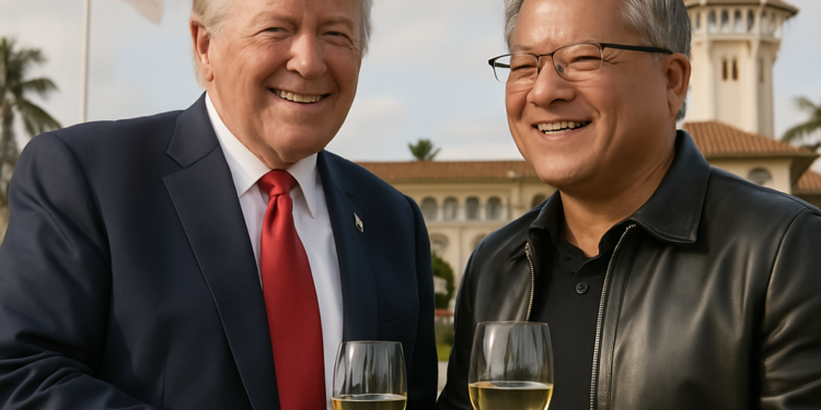 川普黃仁勳「面談笑了」！美國將暫停輝達H20晶片對中國禁令，deepseek要起飛？