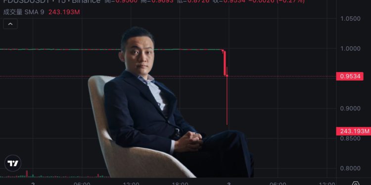 Xnip2025-04-03_11-28-00 | 動區動趨-最具影響力的區塊鏈新聞媒體 FDUSD脫鉤風暴》孫宇晨踢爆FDT「資不抵債」官方回嗆說謊,幣安遭誤傷?完整懶人包