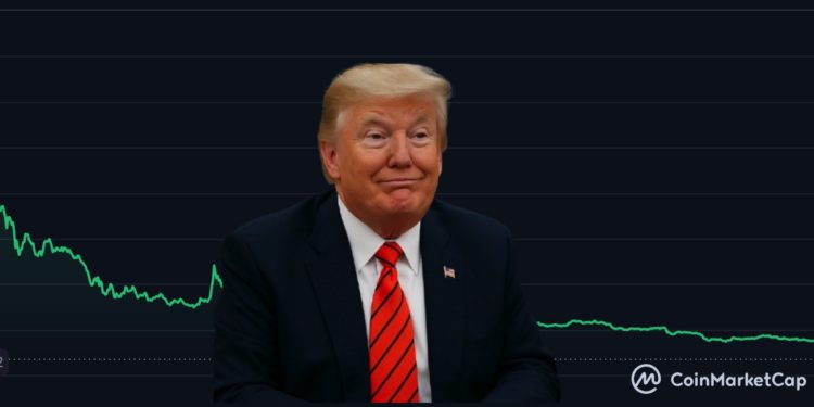 $TRUMP首次賦能來了？川普傳將為迷因幣持有者辦晚宴，但幣價已至高點血崩近90%