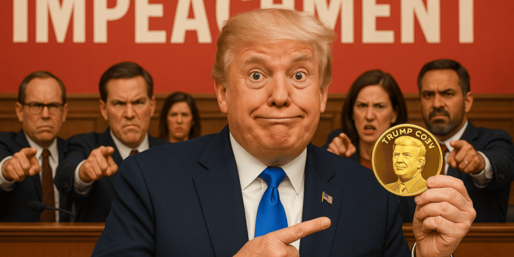 美國參議員籲罷免川普：$TRUMP迷因幣「出賣白宮後門」違法達彈劾門檻