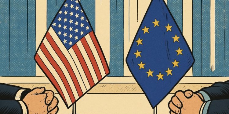 美國與歐盟關稅談判陷僵局，比特幣跌破8.4萬美元、美股走低