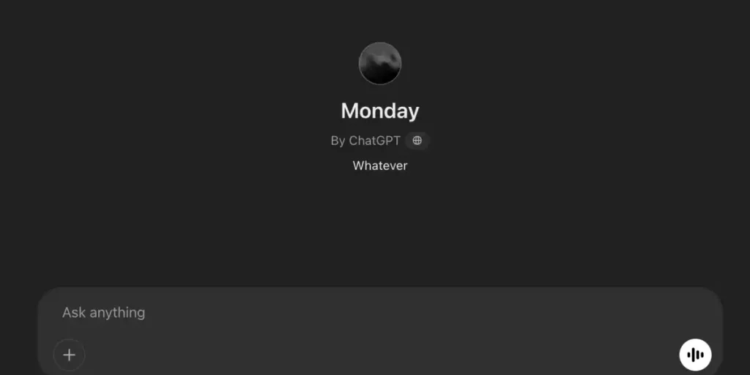 接力吉卜力熱潮！ChatGPT推出厭世女聲「Monday」，又懶又喪在社群爆紅