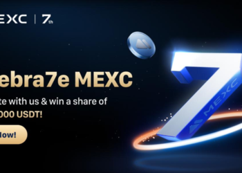 MEXC 七週年慶典揭曉里程碑活動，總獎池達 1,000 萬 USDT
