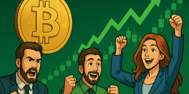 比特幣衝上9.7萬鎂，技術派喊拋物線型態復活、鏈上分析師估BTC上看17.5萬