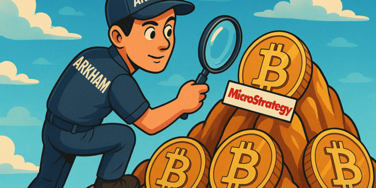 Arkham 打臉 Michael Saylor：已找到 Strategy 87% 比特幣地址