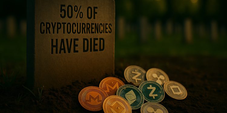 Coingecko報告：過去四年誕生的700萬項山寨/迷因幣中，超50%現已死亡…