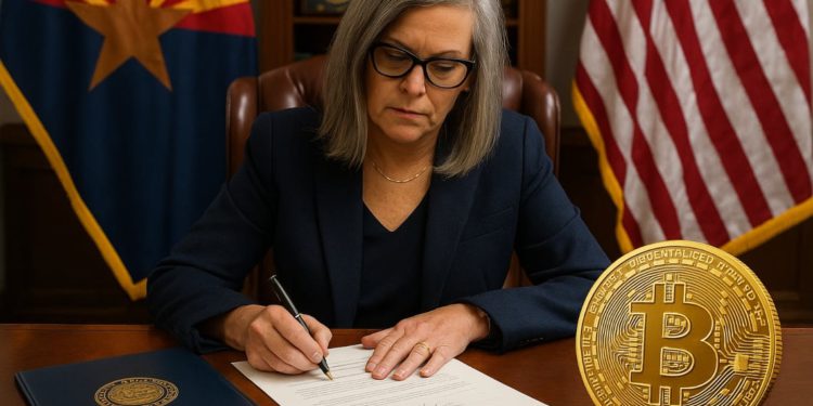 亞利桑那州長簽署加密貨幣儲備法 全美第二州落地，「HB 2749」重點速看