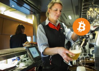 有人霸氣請整列火車乘客喝酒，因為在比特幣新高爽賺…