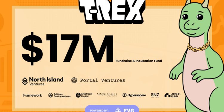 新區塊鏈T-Rex籌集1,700萬美元，重塑Web3注意力經濟層