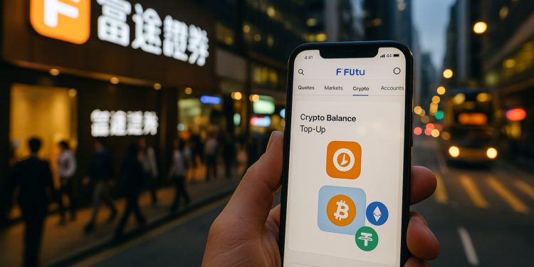 futu | 動區動趨-最具影響力的區塊鏈新聞媒體 富途證券開通比特幣、以太坊、USDT儲值:香港券商挾著加密走