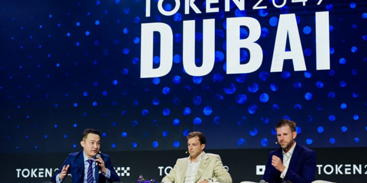 孫宇晨在Token2049峰會力推金融自由，波場TRON攜手USD1重塑全球金融生態