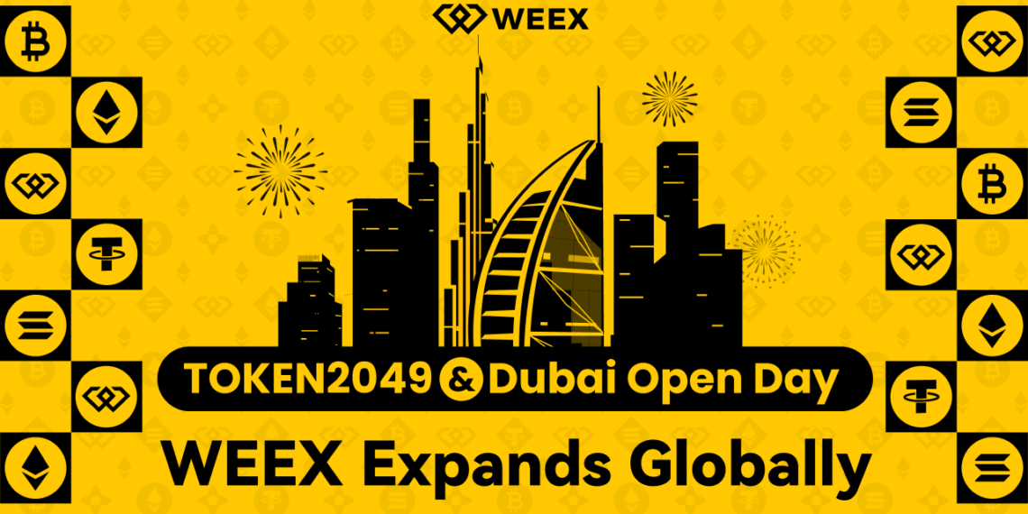 image7 | 動區動趨-最具影響力的區塊鏈新聞媒體 WEEX 亮相 TOKEN2049,杜拜據點加速全球策略再升級