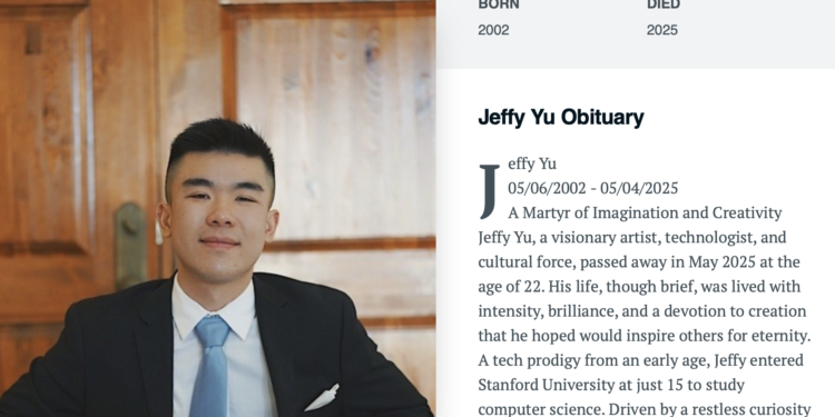 jeffy | 動區動趨-最具影響力的區塊鏈新聞媒體 Zerebro創辦人Jeffy Yu直播輕生:22歲「傷心天才」登出人生前做了什麼?