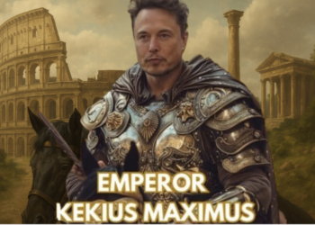馬斯克X改名「Kekius Maximus 」並換頭像！迷因幣$KEKIUS飆破6600萬鎂、$gork熄火回調