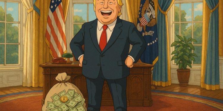 trump | 動區動趨-最具影響力的區塊鏈新聞媒體 川普正面否認用加密貨幣撈錢:「我看都沒看,持倉可能有賺吧」
