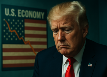 美國經濟爆了》首季GDP意外萎縮0.3%、核心通膨卻升溫，真經濟衰退或僅是技術性扭曲？