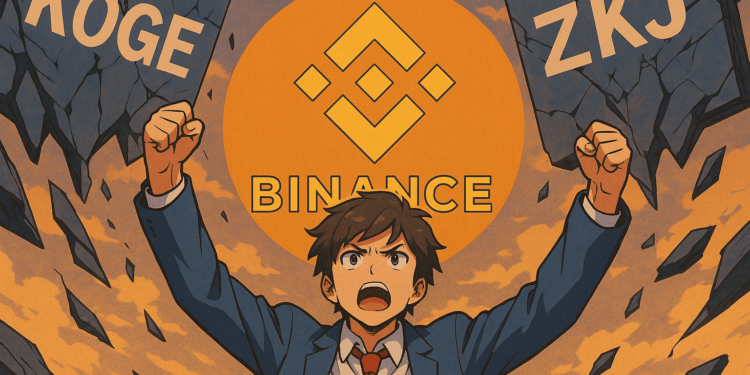 KOGE、ZKJ一夜收網，Binance Alpha被迫成長