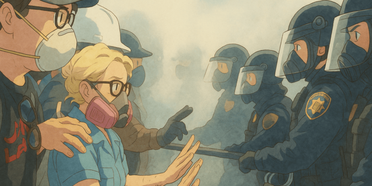 川普下令國民兵「驅趕加州抗議」，州長暴怒：總統違法奪地方兵權