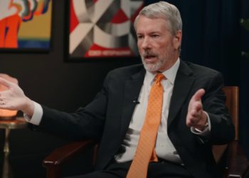 Michael Saylor談「All in比特幣」決策：COVID-19讓我看清，美元與黃金是假的