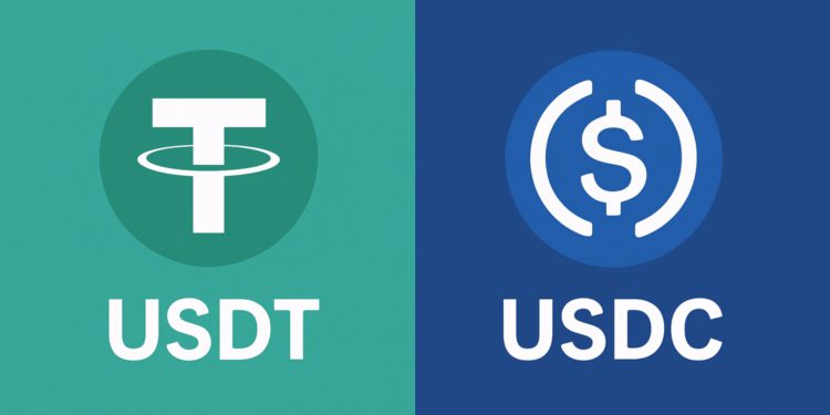 後穩定幣時代：USDT 向左，USDC 向右