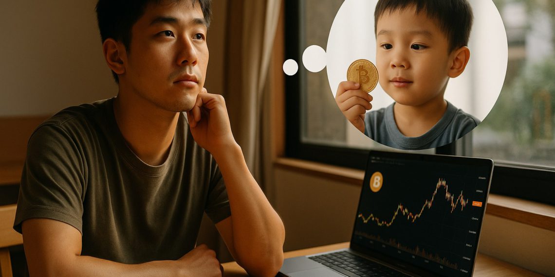 「給孩子留一筆比特幣」為何一檔兒童節廣告，讓社群激動了？