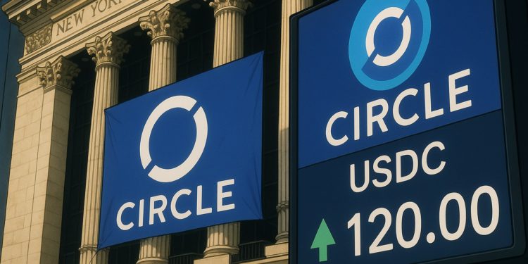 Circle (CRCL) 股票比加密貨幣還能漲！上市第2日飆升近4倍