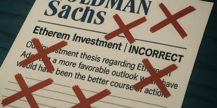 評論》為什麼高盛對以太坊的判斷，是錯誤的