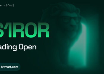 R0AR 登陸 BitMart：$1R0R 首次上架中心化交易所