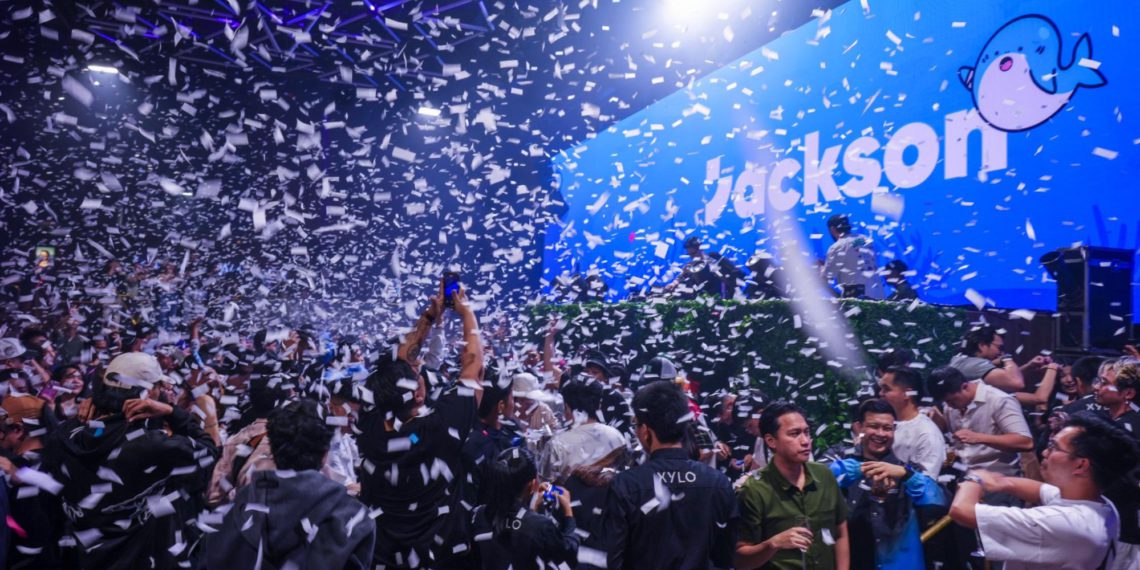 Jackson.io「The Sharkz Night」吸引800名NFT持有者參加，OKX現場派發USDT空投