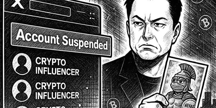 X 針對幣圈大規模封號，原因是馬斯克反感一張 Meme 梗圖？