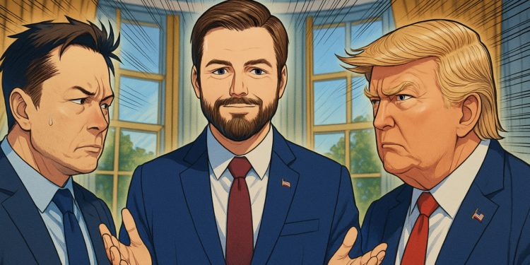 馬斯克為何向川普認錯？WSJ：副總統萬斯居間調停，特斯拉股價回彈