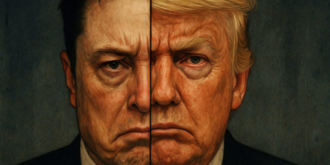 muskandtrump | 動區動趨-最具影響力的區塊鏈新聞媒體 馬斯克和川普的感情好像跳樓機,三個不得不分手的理由