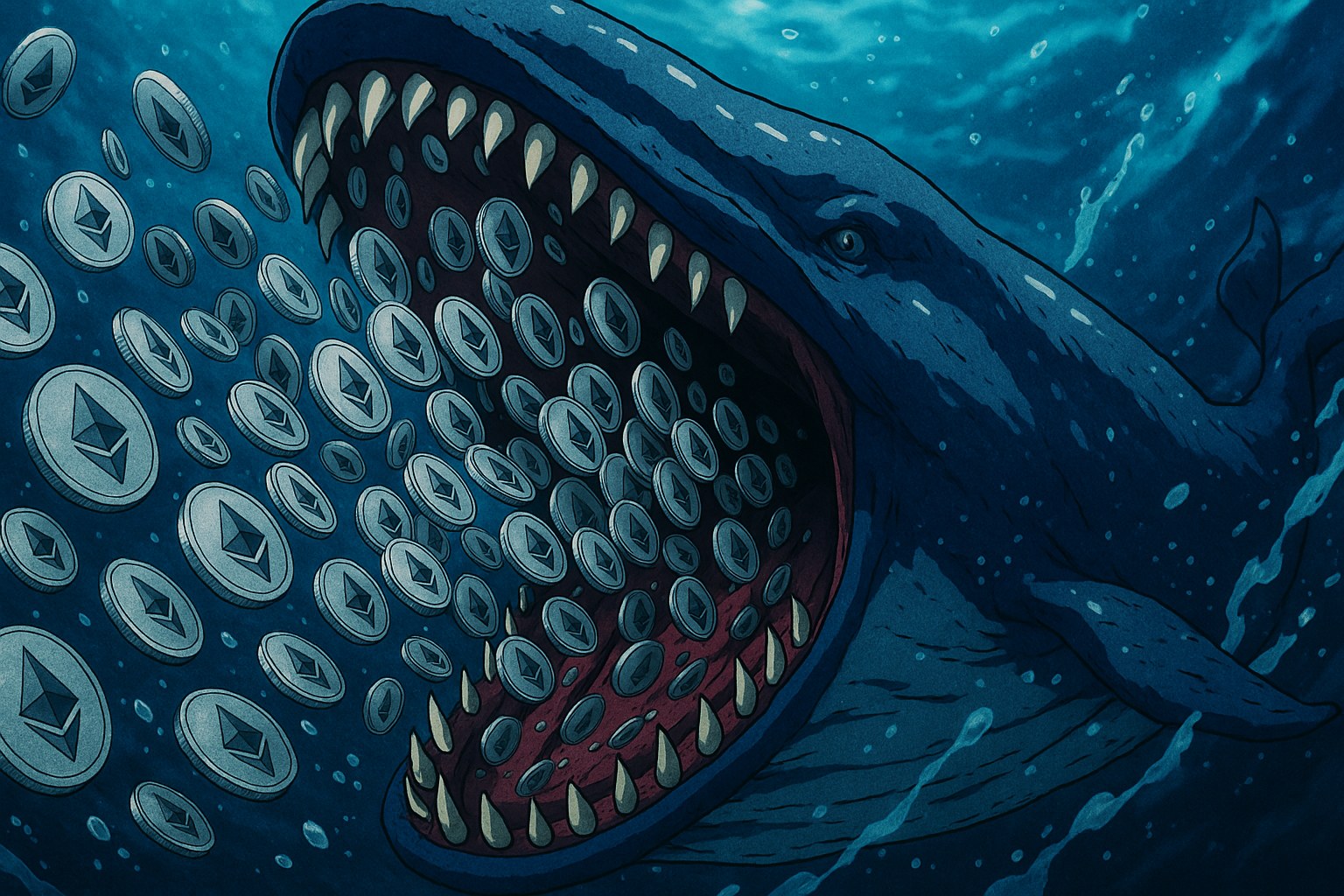 Lookonchain：某巨鯨疑用OTC買入108,278枚ETH，總持倉破3億美元