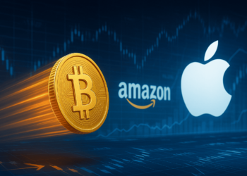 比特幣市值超車亞馬遜，離超越蘋果還遠嗎？