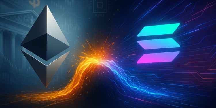 ETH vs SOL：2025 加密戰爭，兆資本押注新舊秩序